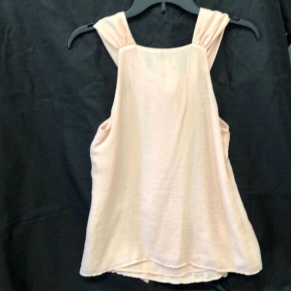 Ann Taylor Blush Sleeveless Blouse - Picture 6 of 8
